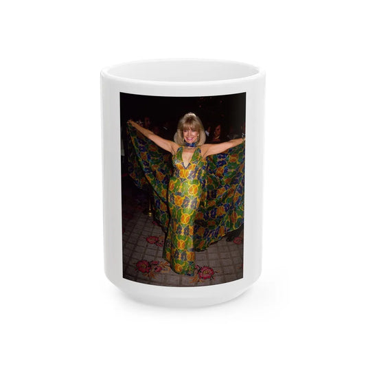 Terry Moore #247 (Vintage Female Icon) White Coffee Mug-15oz-Go Mug Yourself