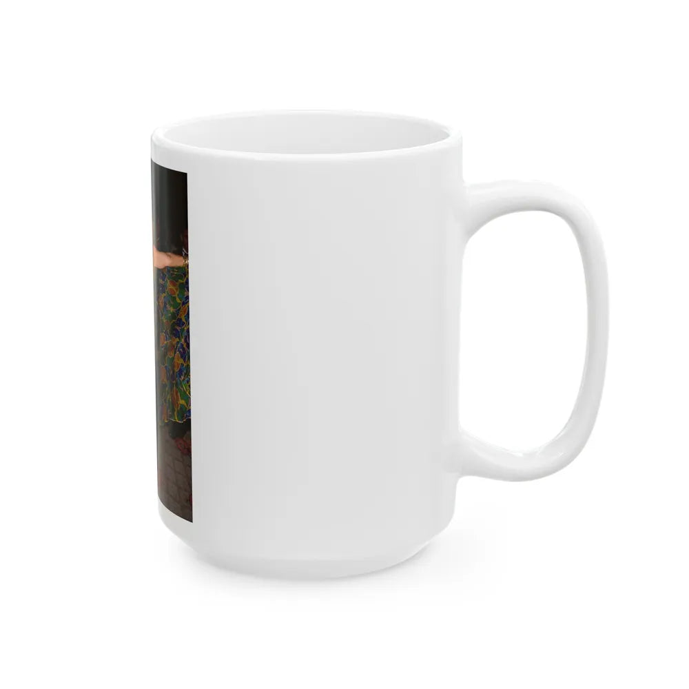 Terry Moore #247 (Vintage Female Icon) White Coffee Mug-Go Mug Yourself