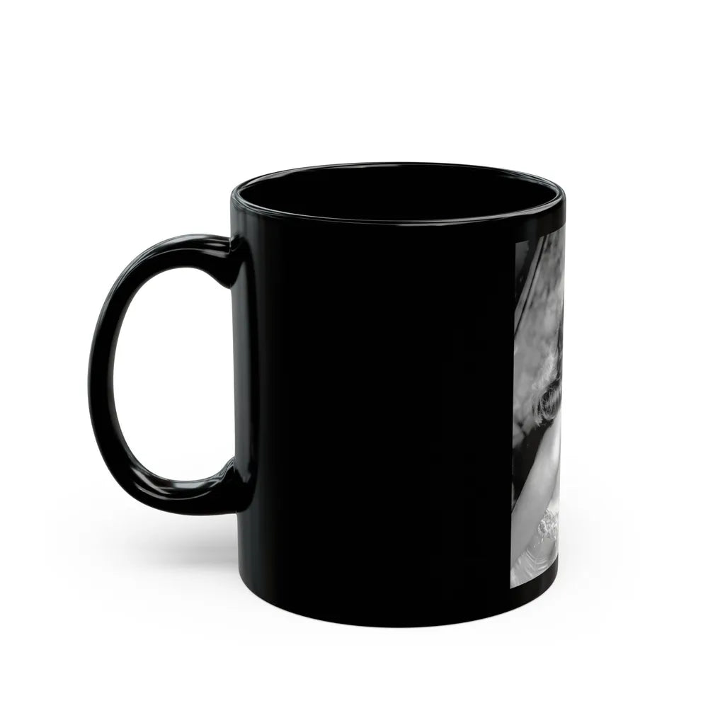 Terry Moore #248 (Vintage Female Icon) Black Coffee Mug-Go Mug Yourself