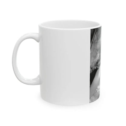 Terry Moore #248 (Vintage Female Icon) White Coffee Mug-Go Mug Yourself