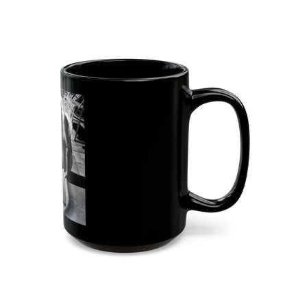 Terry Moore #249 (Vintage Female Icon) Black Coffee Mug-Go Mug Yourself