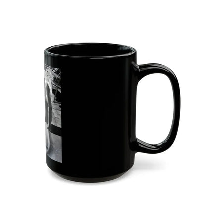 Terry Moore #249 (Vintage Female Icon) Black Coffee Mug - Go Mug Yourself