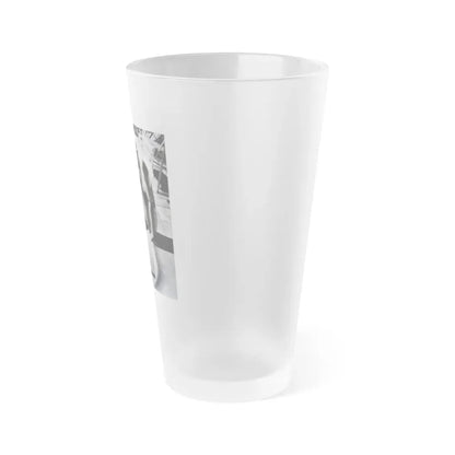 Terry Moore #249 (Vintage Female Icon) Frosted Pint Glass 16oz - Go Mug Yourself