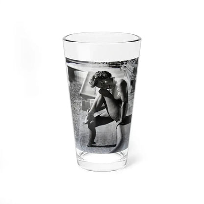 Terry Moore #249 (Vintage Female Icon) Pint Glass 16oz 16oz - Go Mug Yourself