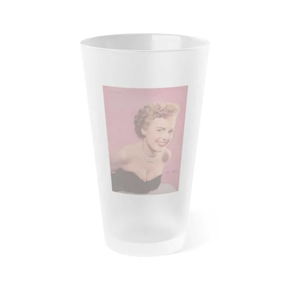 Terry Moore #250 (Vintage Female Icon) Frosted Pint Glass 16oz-16oz-Frosted-Go Mug Yourself