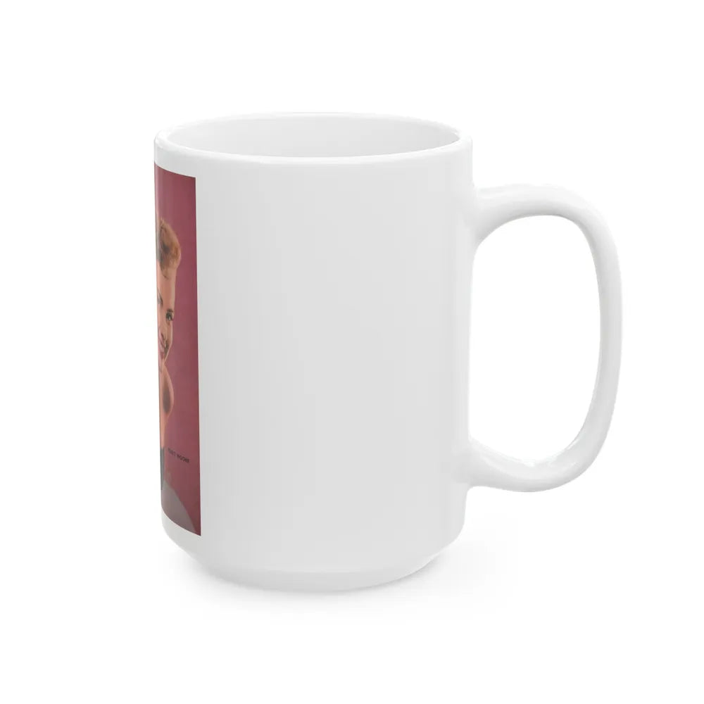 Terry Moore #250 (Vintage Female Icon) White Coffee Mug-Go Mug Yourself