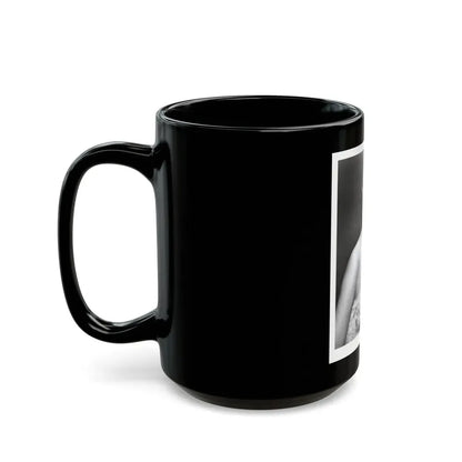 Terry Moore #255 Vintage &W 8x10 1953 Head & Shoulder Upper Body Glamour Photo (Vintage Female Icon) Black Coffee Mug - Go Mug Yourself