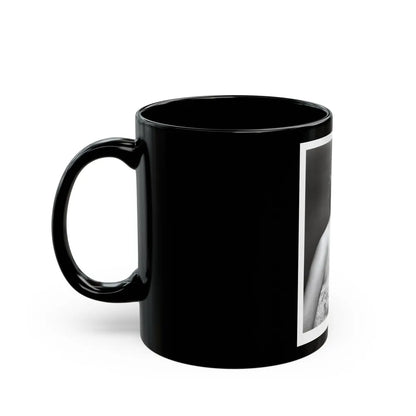Terry Moore #255 Vintage &W 8x10 1953 Head & Shoulder Upper Body Glamour Photo (Vintage Female Icon) Black Coffee Mug-Go Mug Yourself