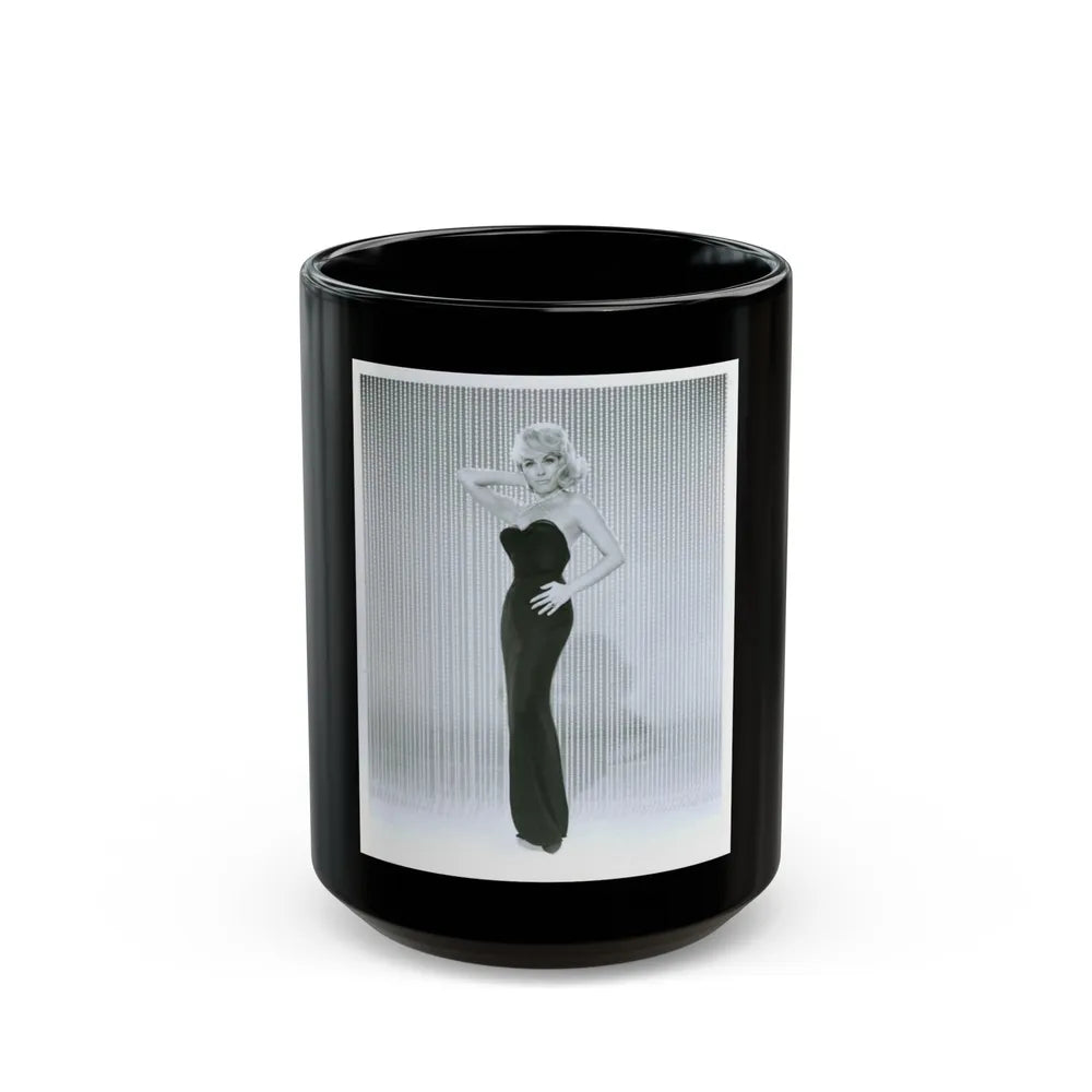 Terry Moore #262 (Vintage Female Icon) Black Coffee Mug-15oz-Go Mug Yourself