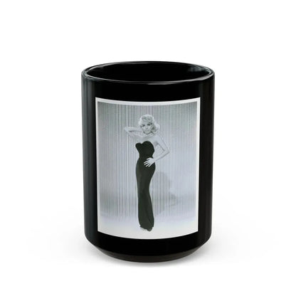 Terry Moore #262 (Vintage Female Icon) Black Coffee Mug 15oz - Go Mug Yourself