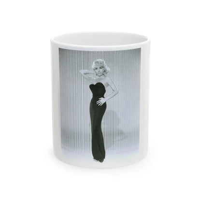Terry Moore #262 (Vintage Female Icon) White Coffee Mug-11oz-Go Mug Yourself