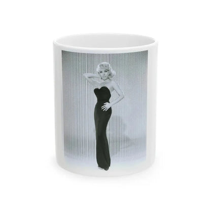 Terry Moore #262 (Vintage Female Icon) White Coffee Mug 11oz - Go Mug Yourself