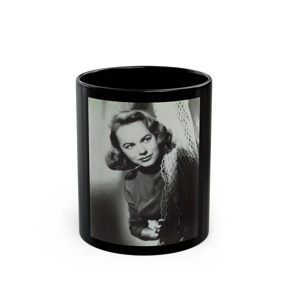 Terry Moore #266 (Vintage Female Icon) Black Coffee Mug-11oz-Go Mug Yourself