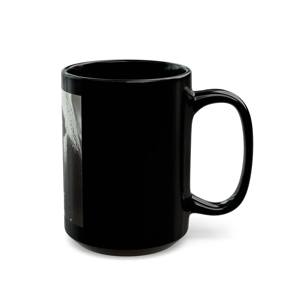 Terry Moore #266 (Vintage Female Icon) Black Coffee Mug-Go Mug Yourself