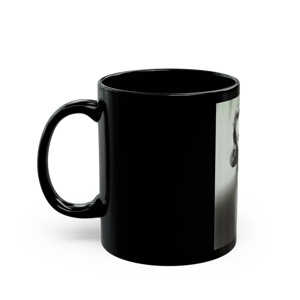 Terry Moore #266 (Vintage Female Icon) Black Coffee Mug-Go Mug Yourself