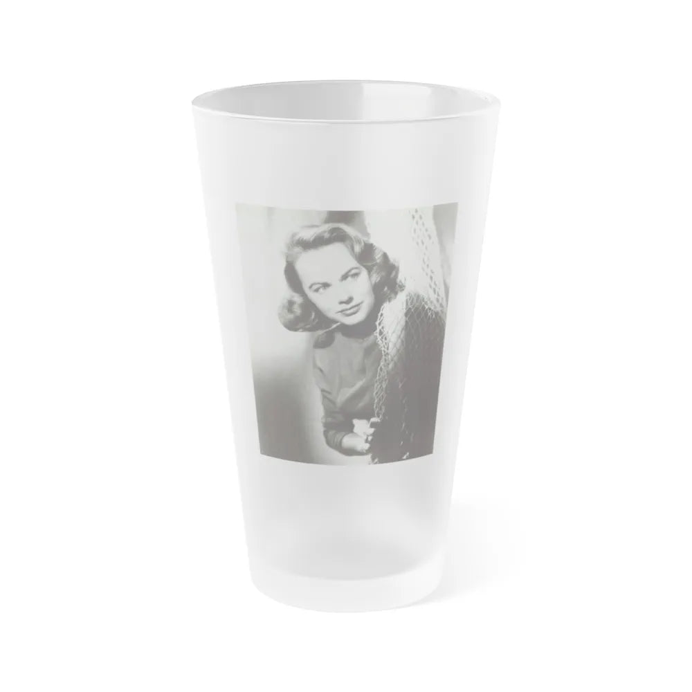 Terry Moore #266 (Vintage Female Icon) Frosted Pint Glass 16oz-16oz-Frosted-Go Mug Yourself