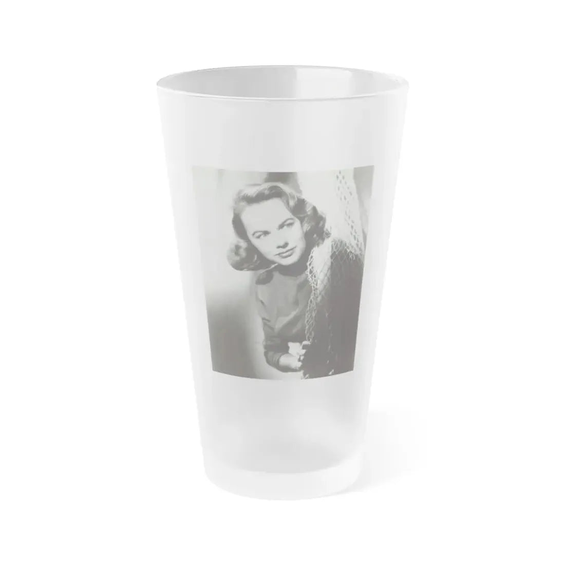 Terry Moore #266 (Vintage Female Icon) Frosted Pint Glass 16oz 16oz Frosted - Go Mug Yourself