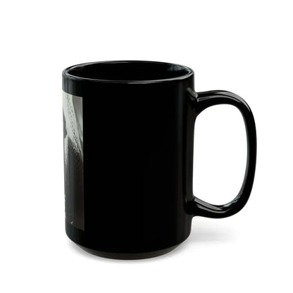 Terry Moore #2661 (Vintage Female Icon) Black Coffee Mug - Go Mug Yourself