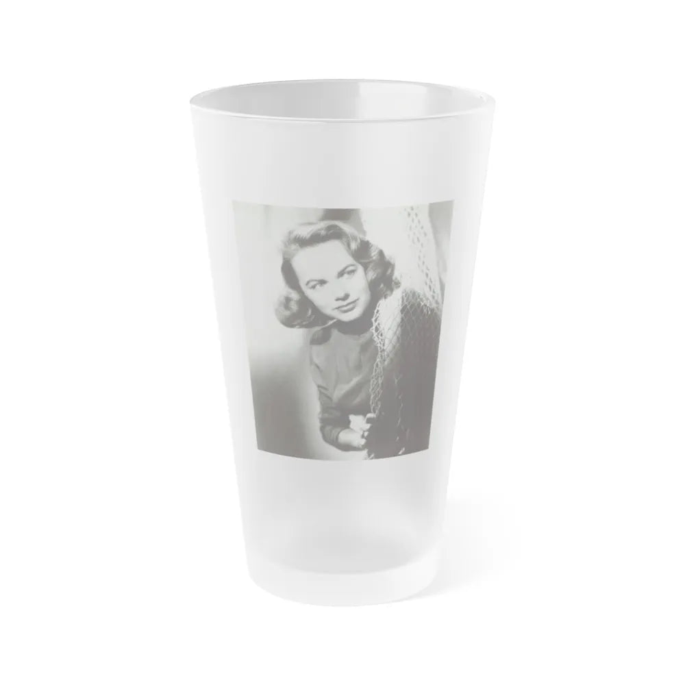 Terry Moore #2661 (Vintage Female Icon) Frosted Pint Glass 16oz-16oz-Frosted-Go Mug Yourself