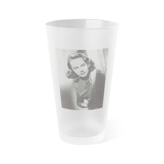 Terry Moore #2661 (Vintage Female Icon) Frosted Pint Glass 16oz-16oz-Frosted-Go Mug Yourself