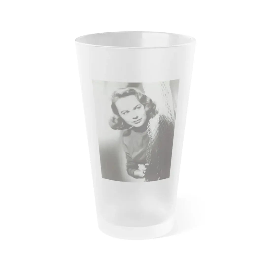 Terry Moore #2661 (Vintage Female Icon) Frosted Pint Glass 16oz 16oz Frosted - Go Mug Yourself