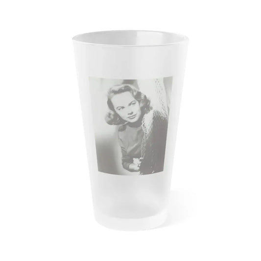 Terry Moore #2661 (Vintage Female Icon) Frosted Pint Glass 16oz 16oz Frosted - Go Mug Yourself