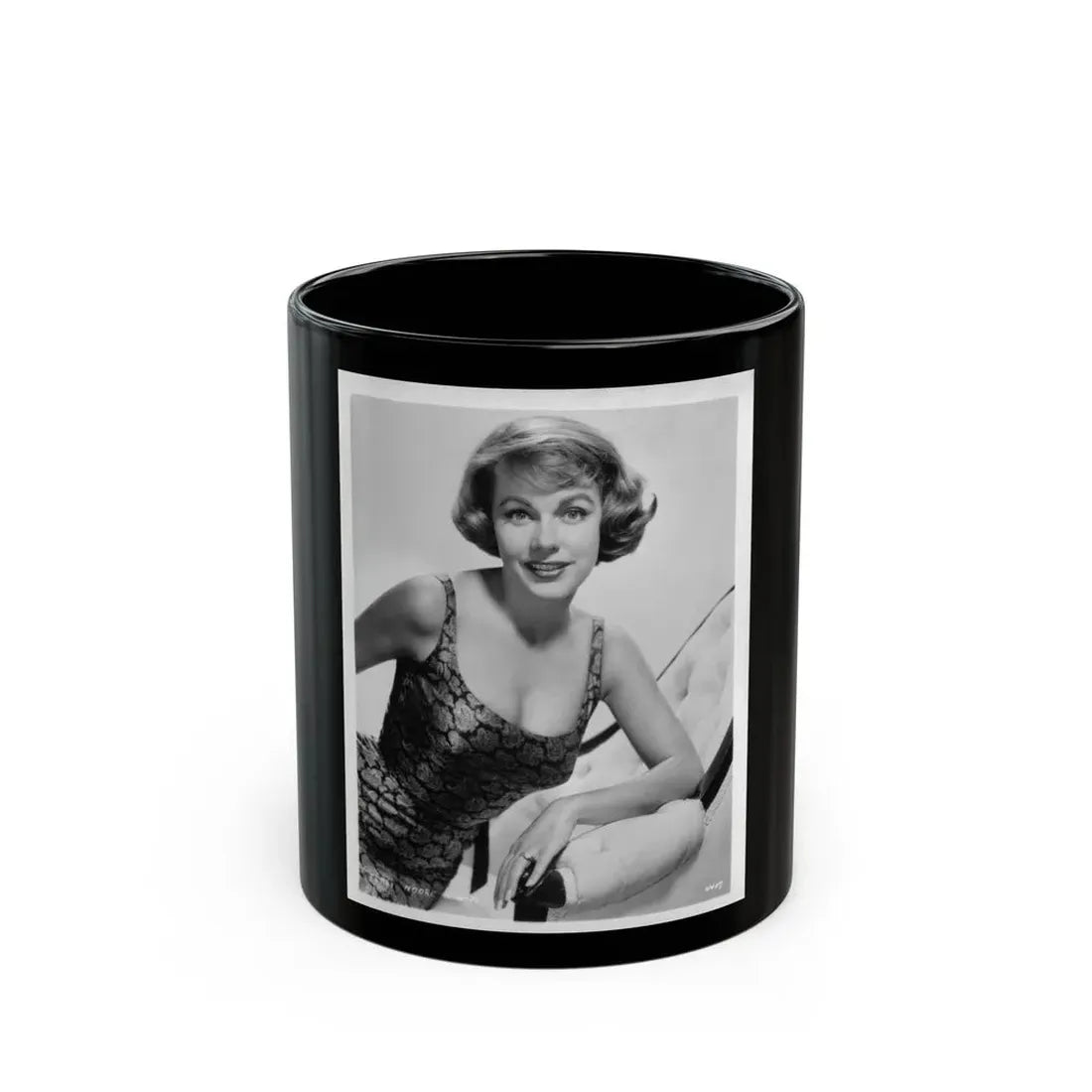 Terry Moore #27 (Vintage Female Icon) Black Coffee Mug 11oz - Go Mug Yourself