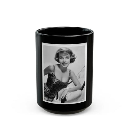 Terry Moore #27 (Vintage Female Icon) Black Coffee Mug 15oz - Go Mug Yourself