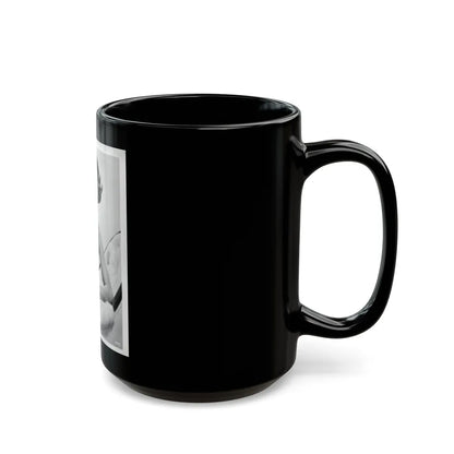 Terry Moore #27 (Vintage Female Icon) Black Coffee Mug-Go Mug Yourself