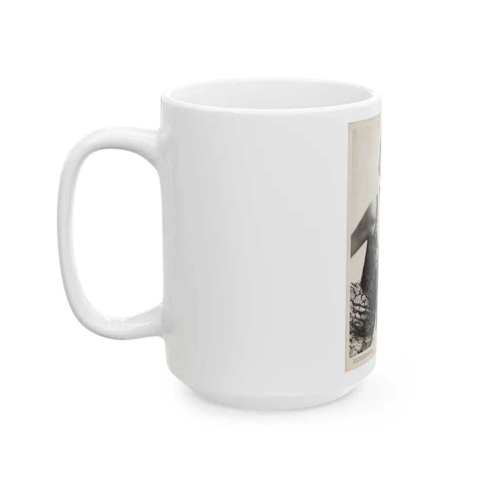 Terry Moore #271 (Vintage Female Icon) White Coffee Mug-Go Mug Yourself