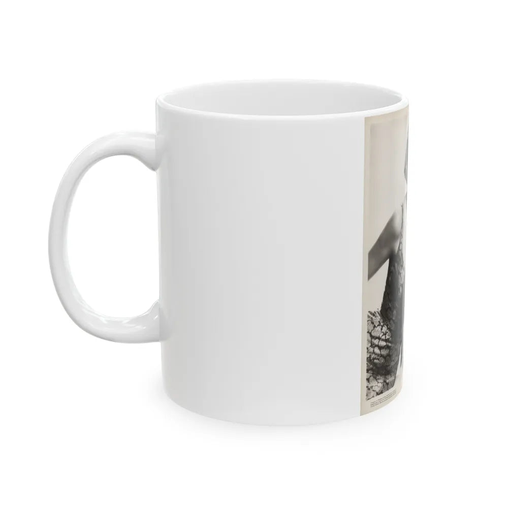 Terry Moore #271 (Vintage Female Icon) White Coffee Mug-Go Mug Yourself