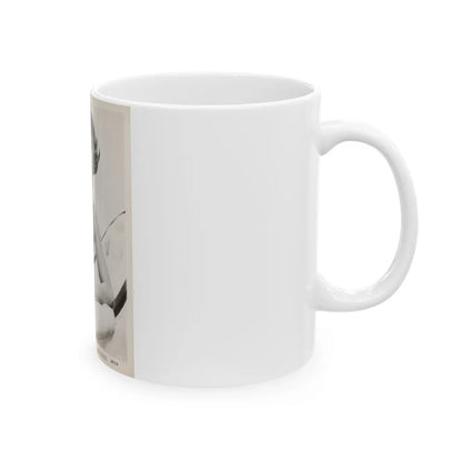 Terry Moore #271 (Vintage Female Icon) White Coffee Mug-Go Mug Yourself