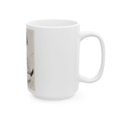 Terry Moore #271 (Vintage Female Icon) White Coffee Mug-Go Mug Yourself