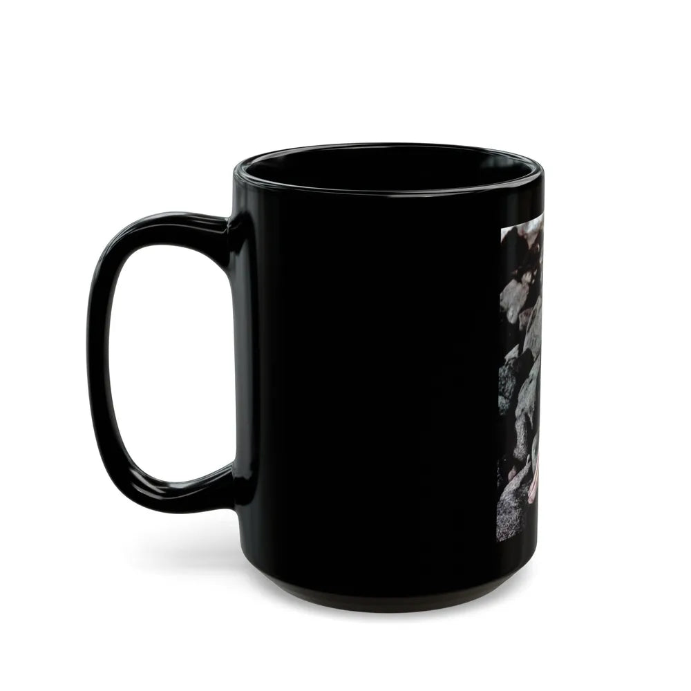 Terry Moore #279 (Vintage Female Icon) Black Coffee Mug-Go Mug Yourself