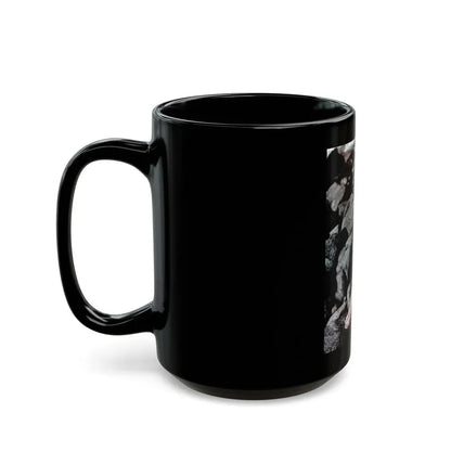 Terry Moore #279 (Vintage Female Icon) Black Coffee Mug - Go Mug Yourself