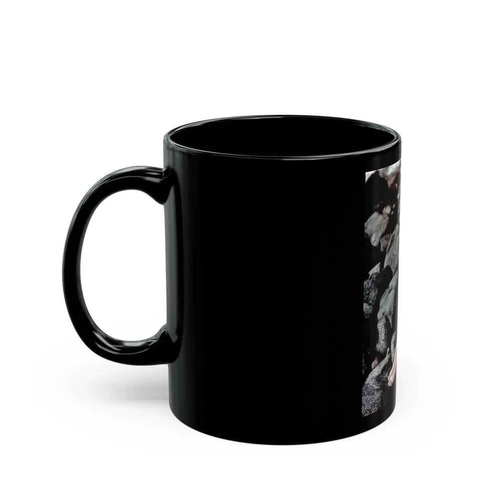 Terry Moore #279 (Vintage Female Icon) Black Coffee Mug-Go Mug Yourself