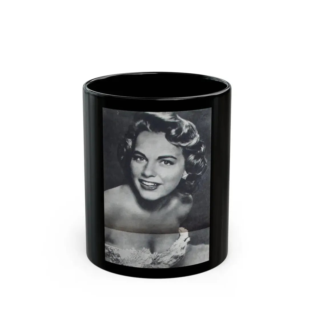 Terry Moore #280 (Vintage Female Icon) Black Coffee Mug 11oz - Go Mug Yourself