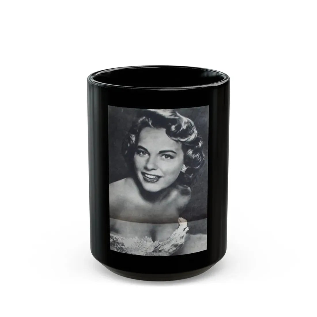 Terry Moore #280 (Vintage Female Icon) Black Coffee Mug 15oz - Go Mug Yourself