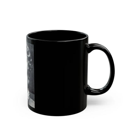 Terry Moore #280 (Vintage Female Icon) Black Coffee Mug-Go Mug Yourself