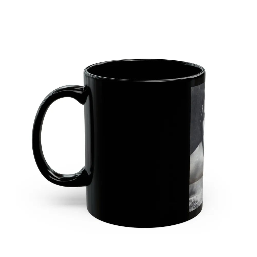 Terry Moore #280 (Vintage Female Icon) Black Coffee Mug-Go Mug Yourself
