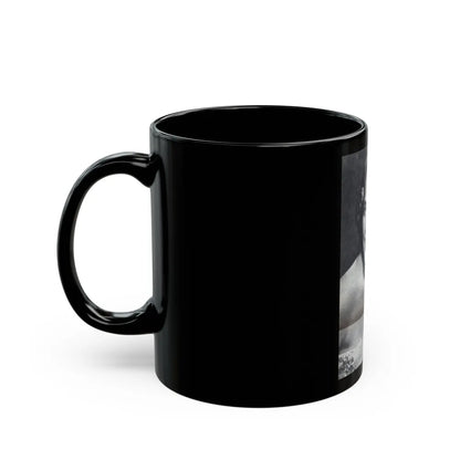 Terry Moore #280 (Vintage Female Icon) Black Coffee Mug-Go Mug Yourself