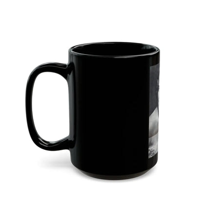 Terry Moore #280 (Vintage Female Icon) Black Coffee Mug-Go Mug Yourself