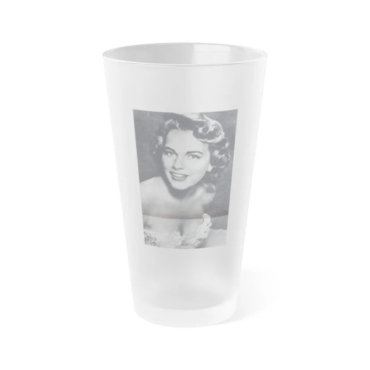 Terry Moore #280 (Vintage Female Icon) Frosted Pint Glass 16oz-16oz-Frosted-Go Mug Yourself