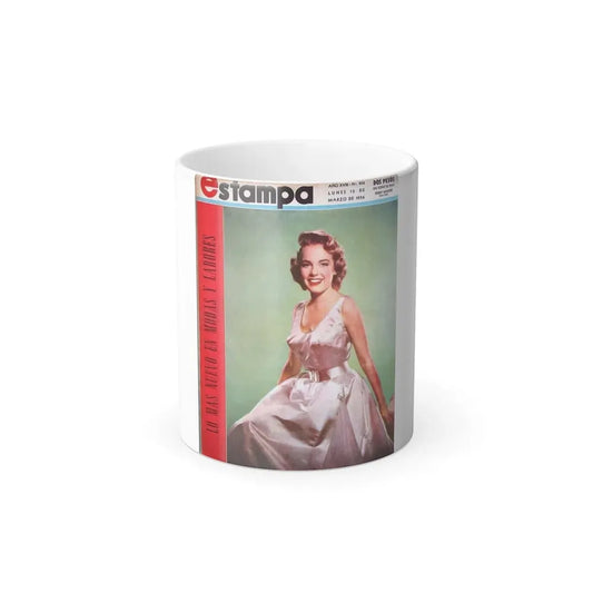 Terry Moore #289 - Turkish Mag. Cover (Vintage Female Icon) Color Changing Mug 11oz 11oz - Go Mug Yourself