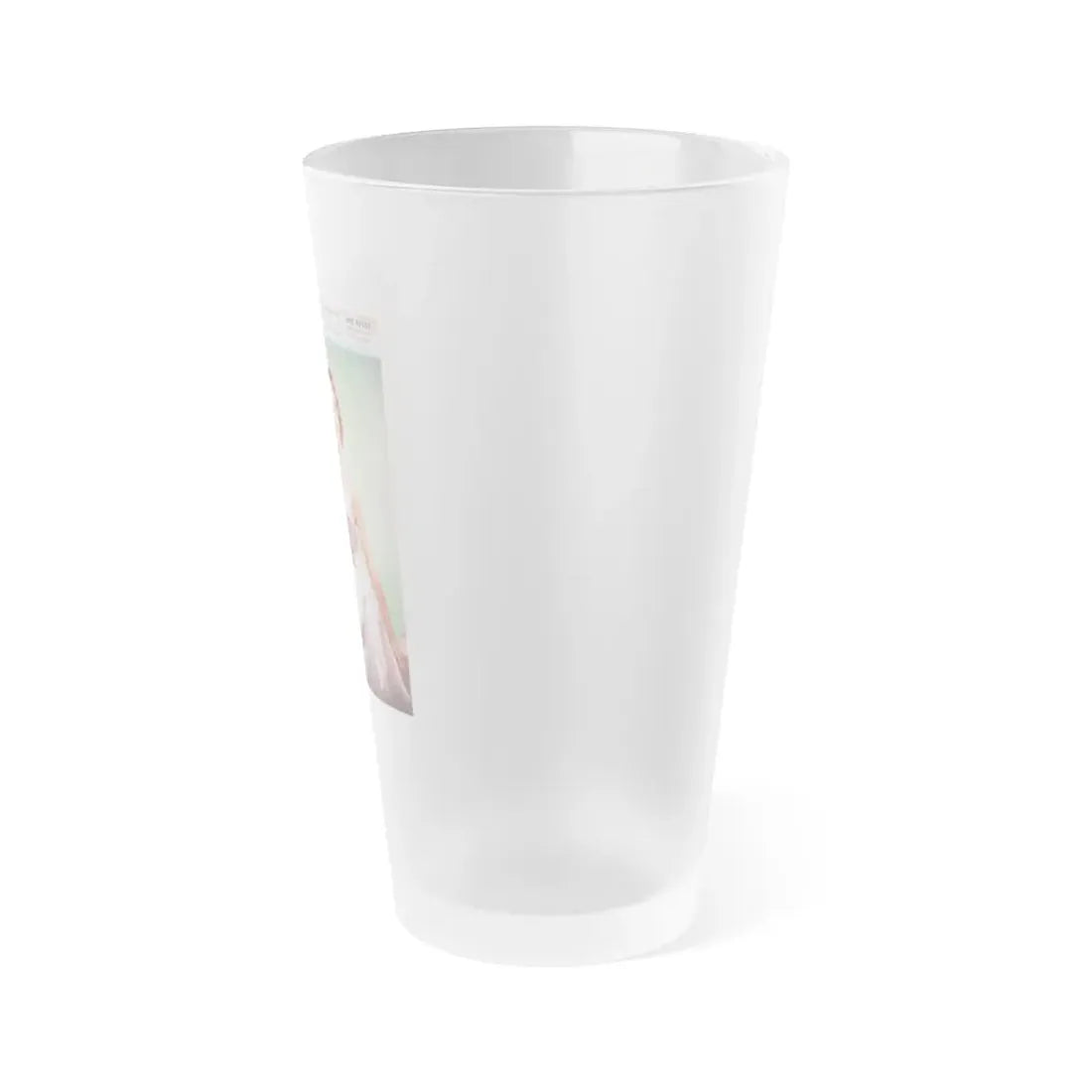 Terry Moore #289 - Turkish Mag. Cover (Vintage Female Icon) Frosted Pint Glass 16oz - Go Mug Yourself