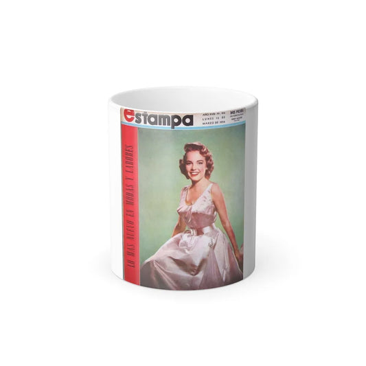 Terry Moore #289 - Turkish Mag. Cover (Vintage Female Icons) Color Changing Mug 11oz-11oz-Go Mug Yourself