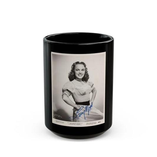 Terry Moore #294 (Vintage Female Icon) Black Coffee Mug-15oz-Go Mug Yourself