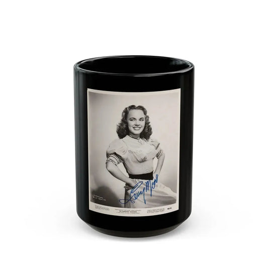 Terry Moore #294 (Vintage Female Icon) Black Coffee Mug 15oz - Go Mug Yourself