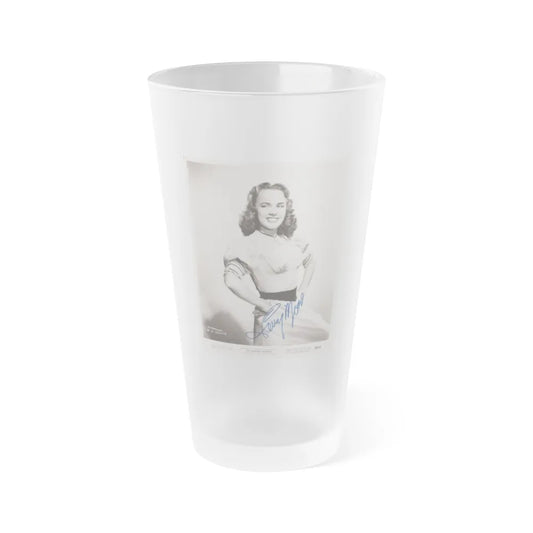 Terry Moore #294 (Vintage Female Icon) Frosted Pint Glass 16oz-16oz-Frosted-Go Mug Yourself