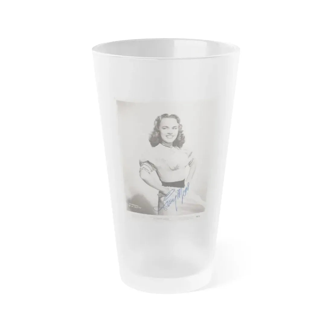 Terry Moore #294 (Vintage Female Icon) Frosted Pint Glass 16oz 16oz Frosted - Go Mug Yourself